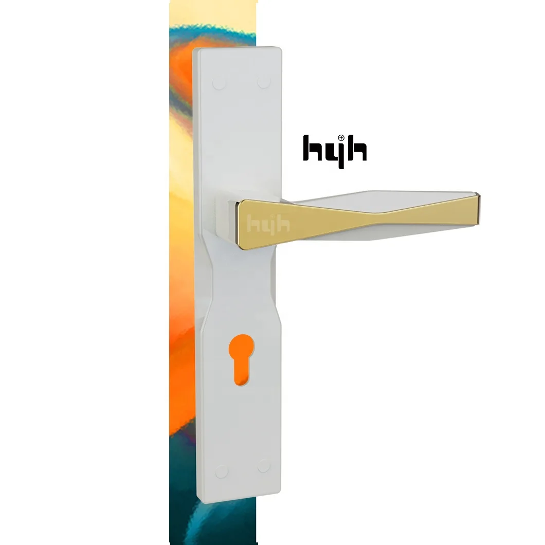 Guangdong-hyh hardware European Interior New Good Design Chrome Polish Handle Door Handles