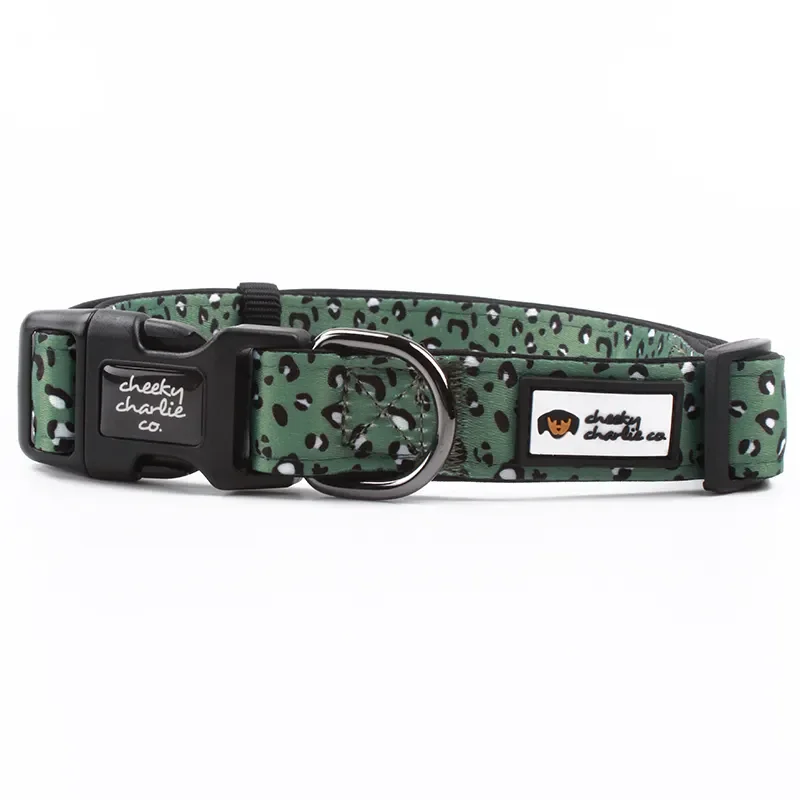 Best Quality Neoprene Dog Collar Custom Design Waterproof Pet Supplies Padded Soft Adjustable Nylon Pet Collar Wholesale