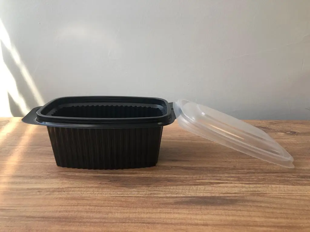 High Quality Hot Sale Strong Disposable 1000cc Catering Meal Take Away Microwavable PP Plastic Food Storage Containers with Lid