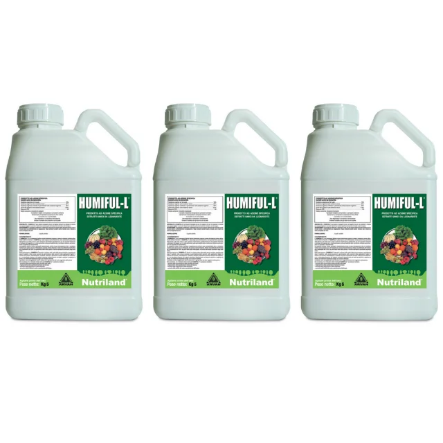 Factory Price Made in Italy Liquid Fertilizer Humic Organic Foliar Nutrient Humiful L For Agriculture