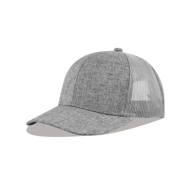 Elegant Cotton Baseball Caps with Mesh Back, 100% Cotton Soft Top, Adjustable, Slight Stretch, Breathable Outdoor Sport Hats