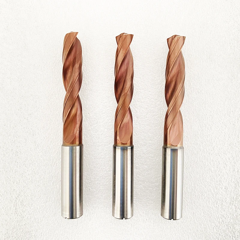 FULLOVE Customized CNC Tools Carbide Drills For Hardened Steels