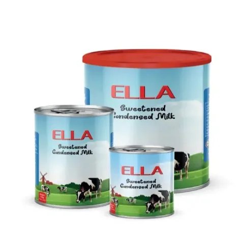 Sweetened condensed milk with 2% protein for Coffee or Tea and Baking products from Malaysia all sizes