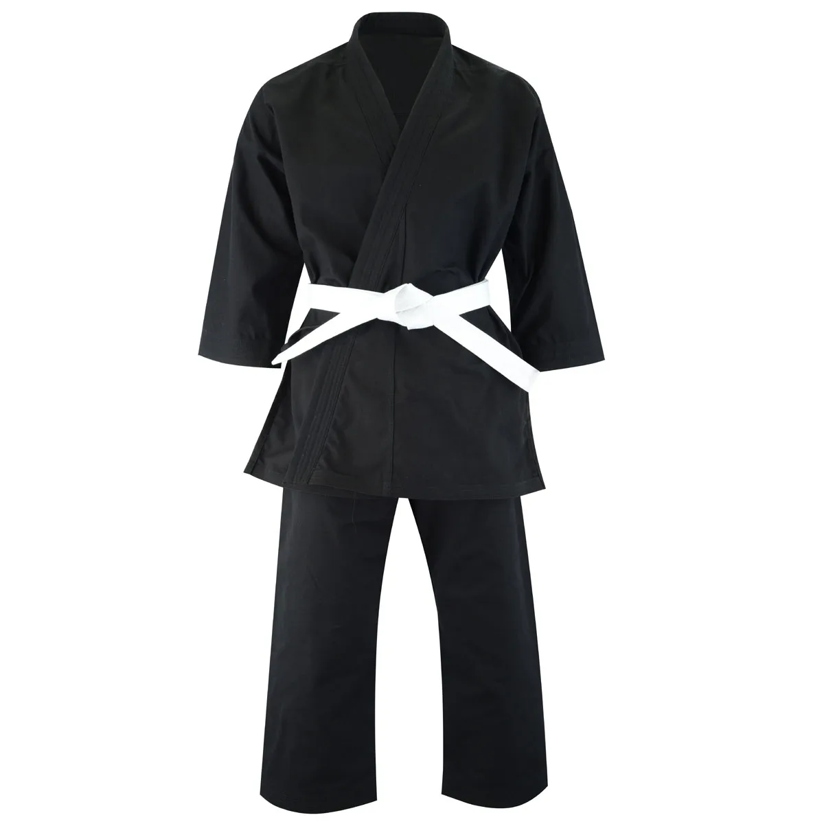 High quality 100% cotton jujitsu gi New Unisex Karate Suits 750g white/blue judo suit