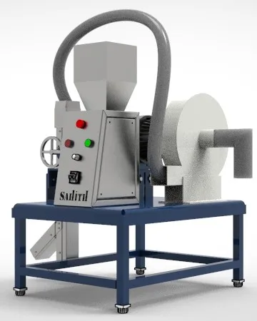 SAHITH Electric Premium Quality Cocoa Bean Cracker & Winnow Machine Automatic Manufactured in India Chocolate Application Nuts