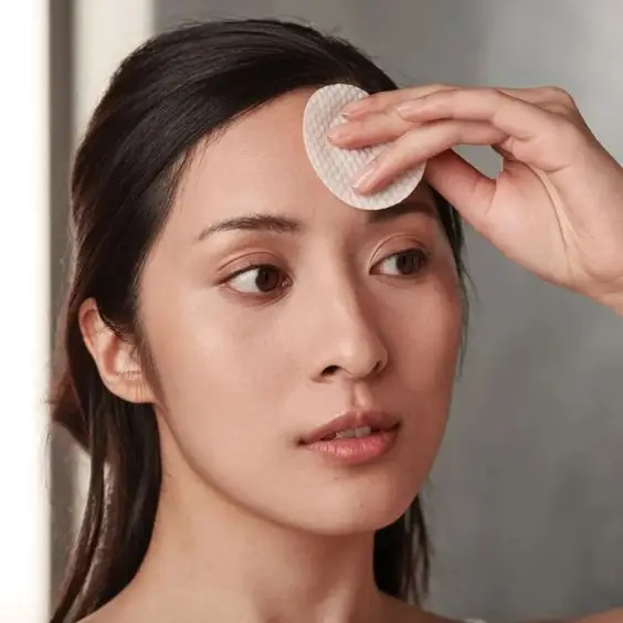 80gsm 100% viscose OEM Reusable Lint-free Cotton Pads Household Natural Free Round Cotton Pad Travel Size  Cleaning cotton  Pads