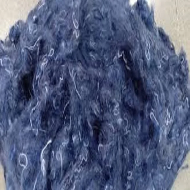 Good Price Denim Shoddy Cotton Waste Denim Waste Recycled Denim Fiber Vietnam Filling Spinning -Whatsapp: +84379007507 - Ms. Amy