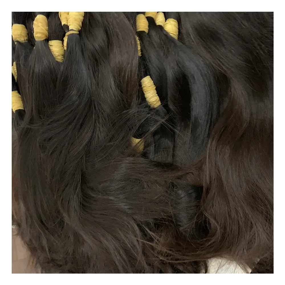 MH TRUST: Best Quality Natural Hair, Bulk Natural Straight Hair Factory price wholesale 100% Human Hair Cheap