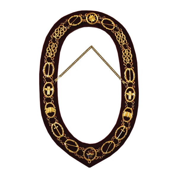 Collar Gold plated metal collar with red velvet backing For purple or other color select from menu Complete with non slip chain