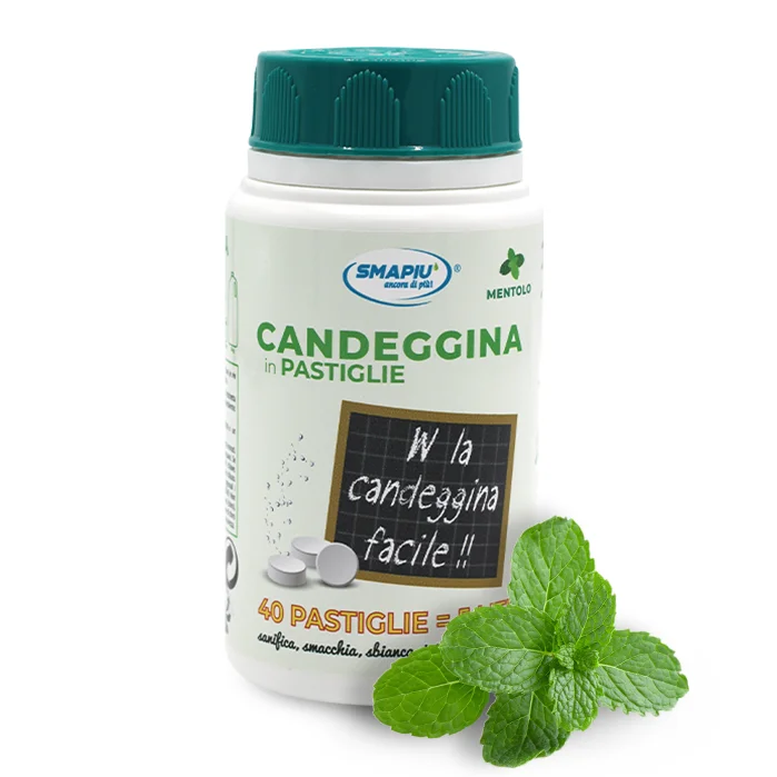 Best Quality easy cleaning ecofriendly 40 Menthol bleach effervescent tablets