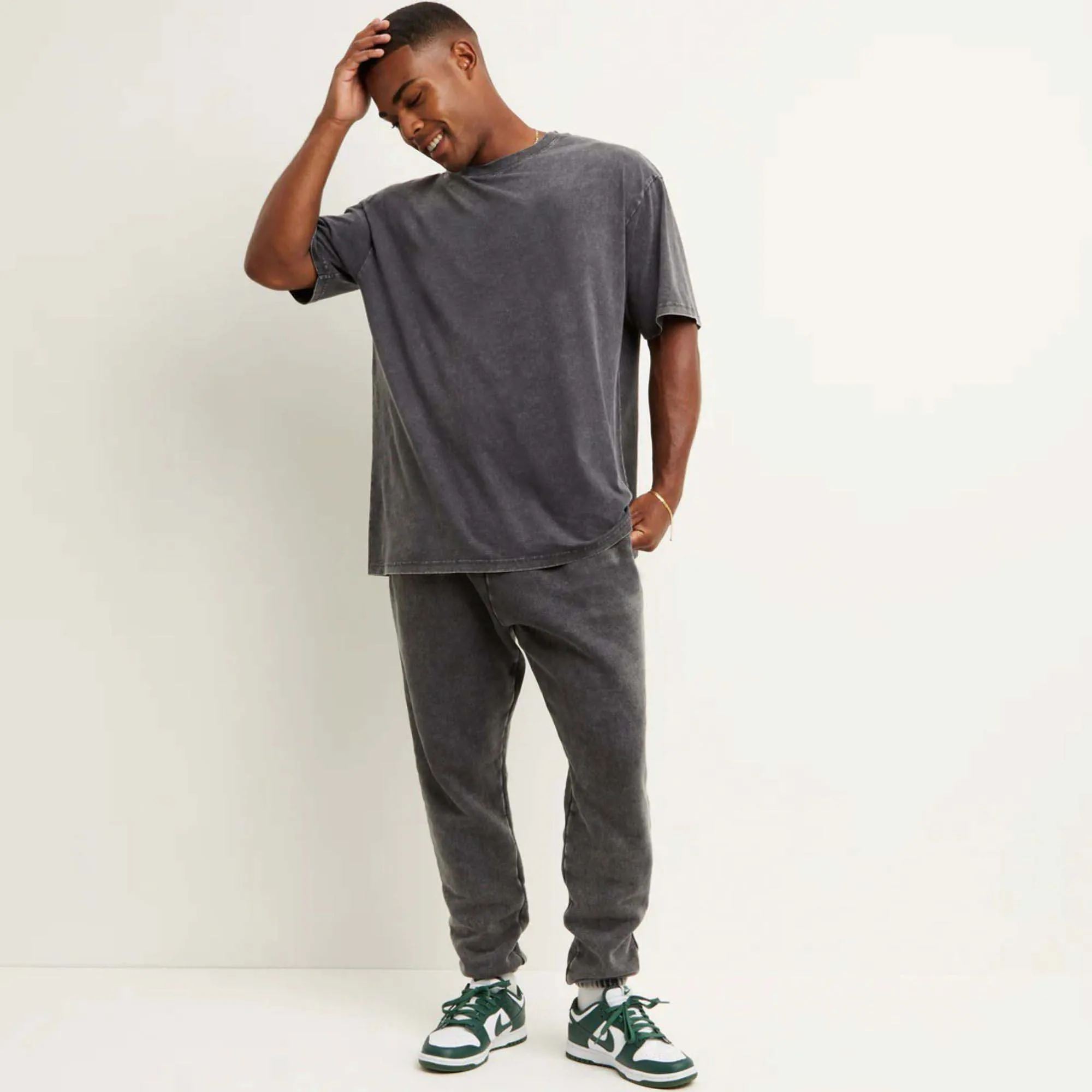 High Quality Acid Washed Wholesale Customize Heavyweight Boxy Cotton Hip Hop Oversized Tshirt Vintage Stone TShirt drop shoulder