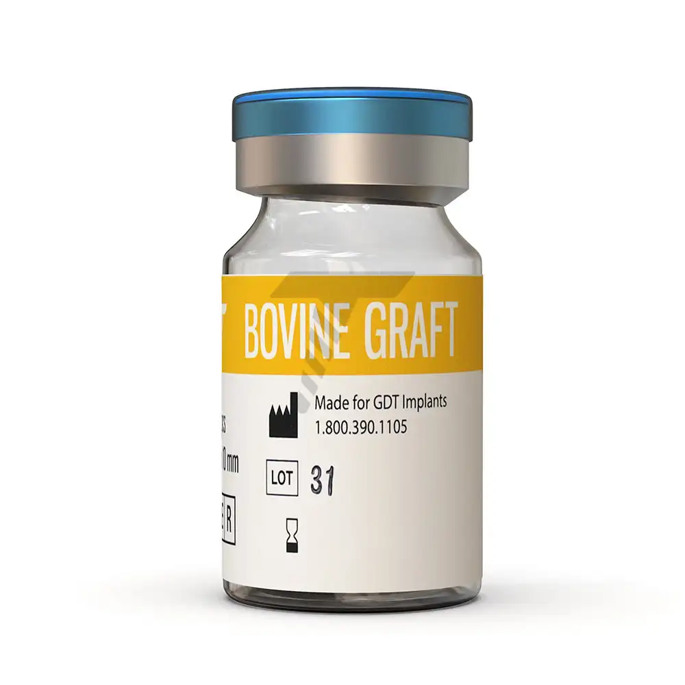 Bovine Bone Graft - Cubes, Type: 5x5x10mm 2 Blocks 0.5cc / 5x5x5mm 4 Blocks 0.5cc