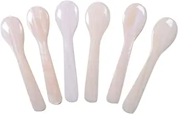 Best Selling Caviar Spoons Mother of Pearl MOP Eco Friendly Dinnerware Spoon Use For Dessert From Vietnam Factory