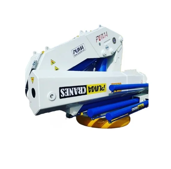 High Load Moment Best Quality 10 Ton Knuckle Boom Hydraulic Marine Deck Cranes for Ship from Puma Crane Turkey Manufacturer
