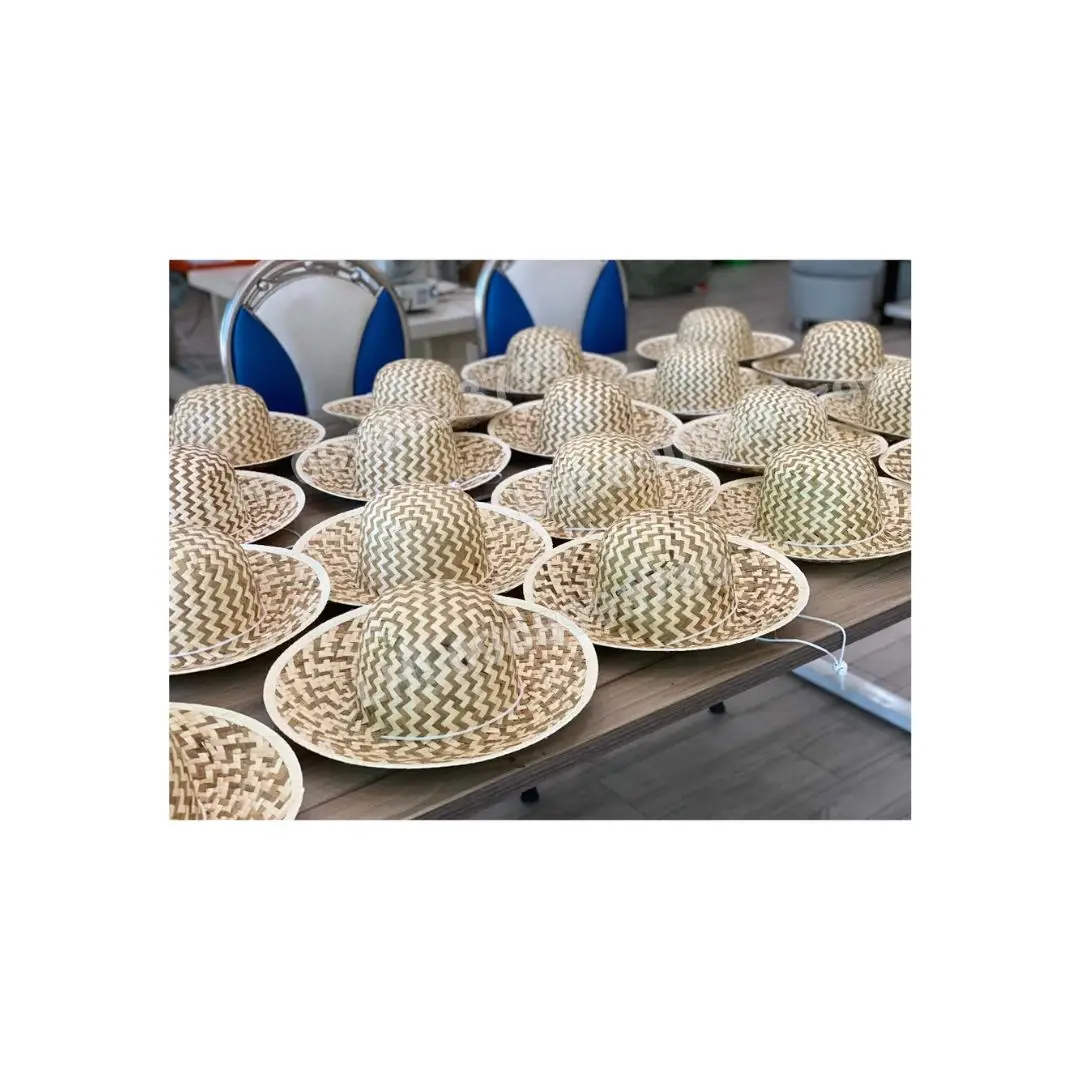 Men and Women Straw Beach Hat Wide-brimmed Summer Vibe hat for outdoor actitivities Wholesale Best Factory Price