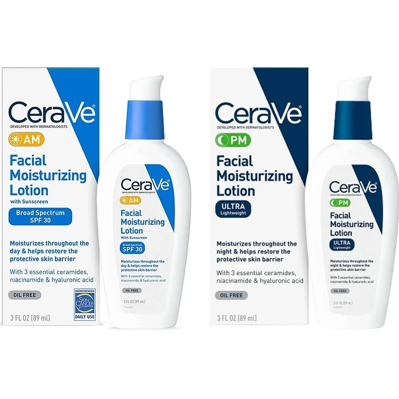 Huge Demand on Ceraves PM Facial Moisturizing Lotion with Oil Free & Ultra Lightweight Face Lotion 3 Ounce