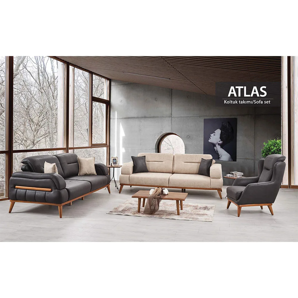 Modern Living Room Furniture Sofa Set Sofa Bed with stainless waterproof Fabric Turkish Furniture Chesterfield Sofa Set with Bed
