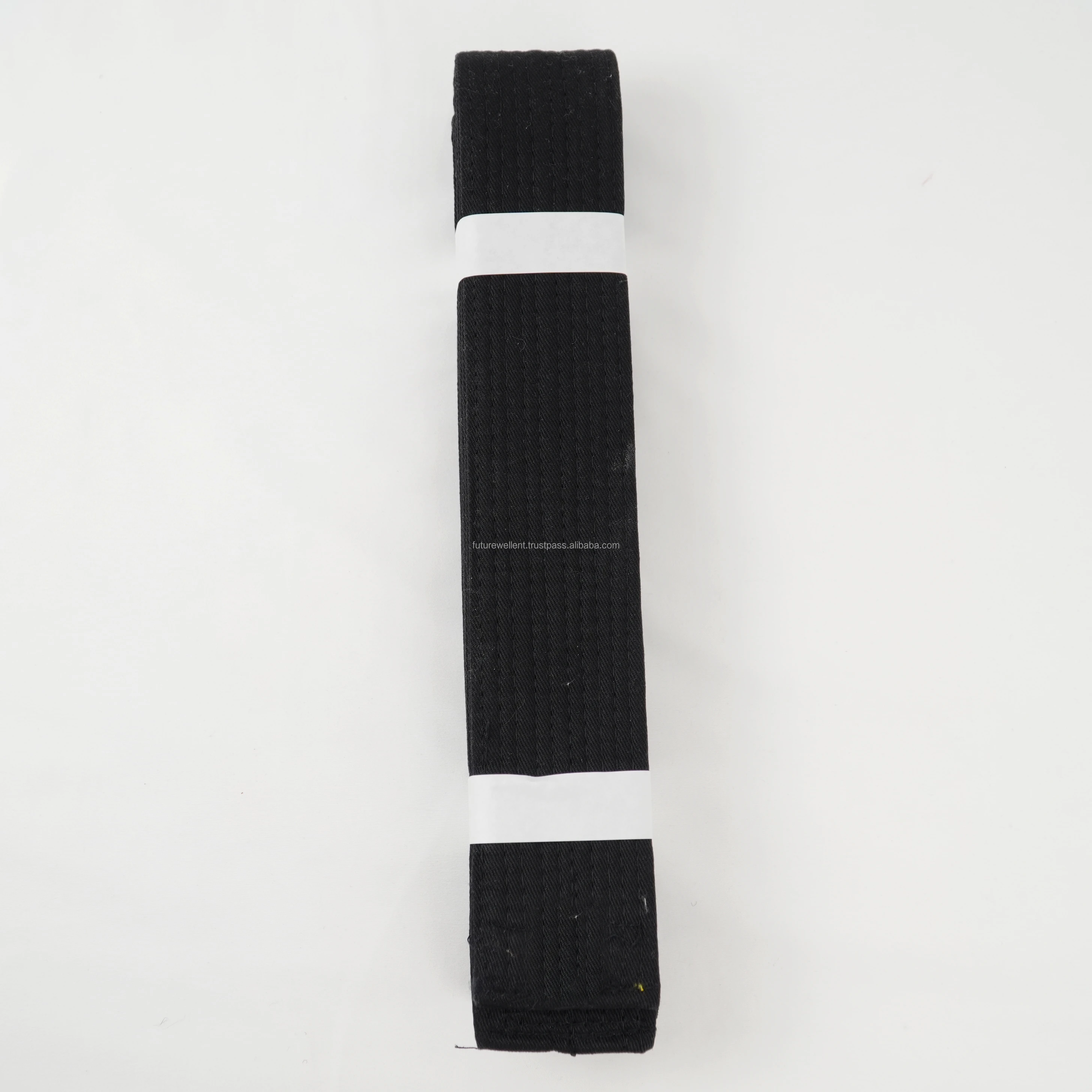 Top Quality Cheap Price Martial Arts Belt Customise Colours Custom Logo Cotton Polyester Martial Arts Top Quality Karate Belts