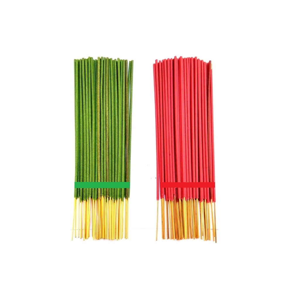 Hot Sale Attractive Multicoloured Handmade Incense from India Excellent Packing Wood Agarbatti with Sandalwood Scent