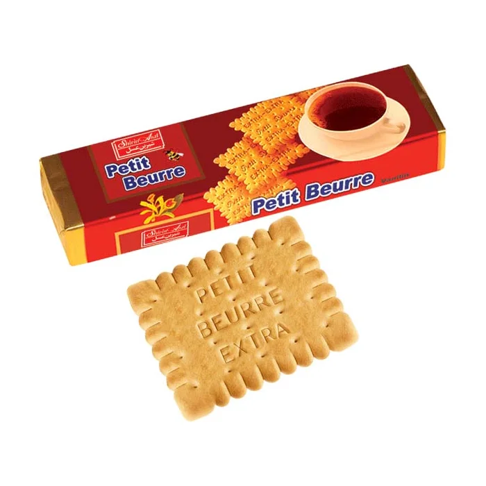 Petit Beurre Biscuits available in Vanilla, Milk, Cocoa and Butter Flavors