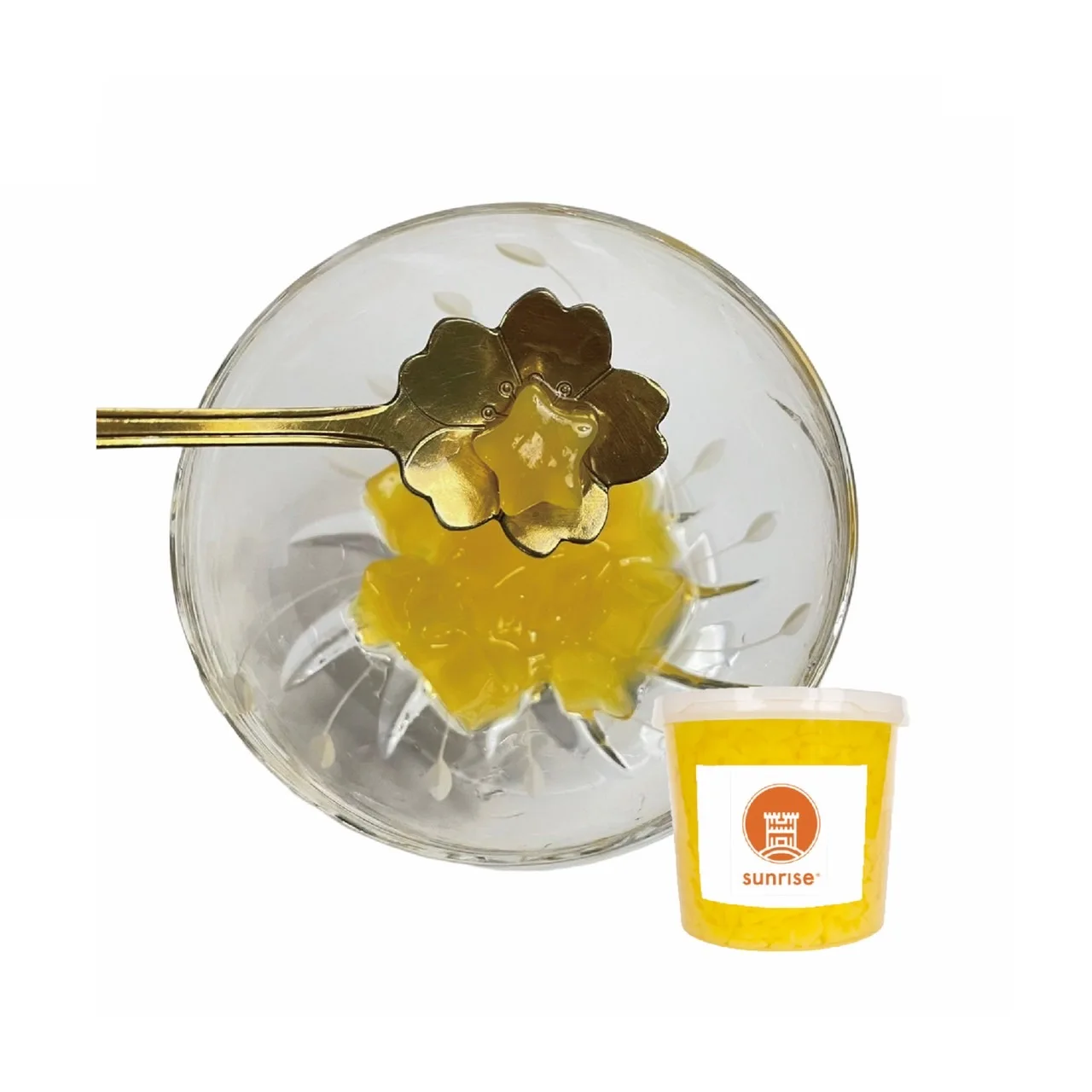 Taiwan bubble milk tea ingredients tasty coconut flavor nata de coco