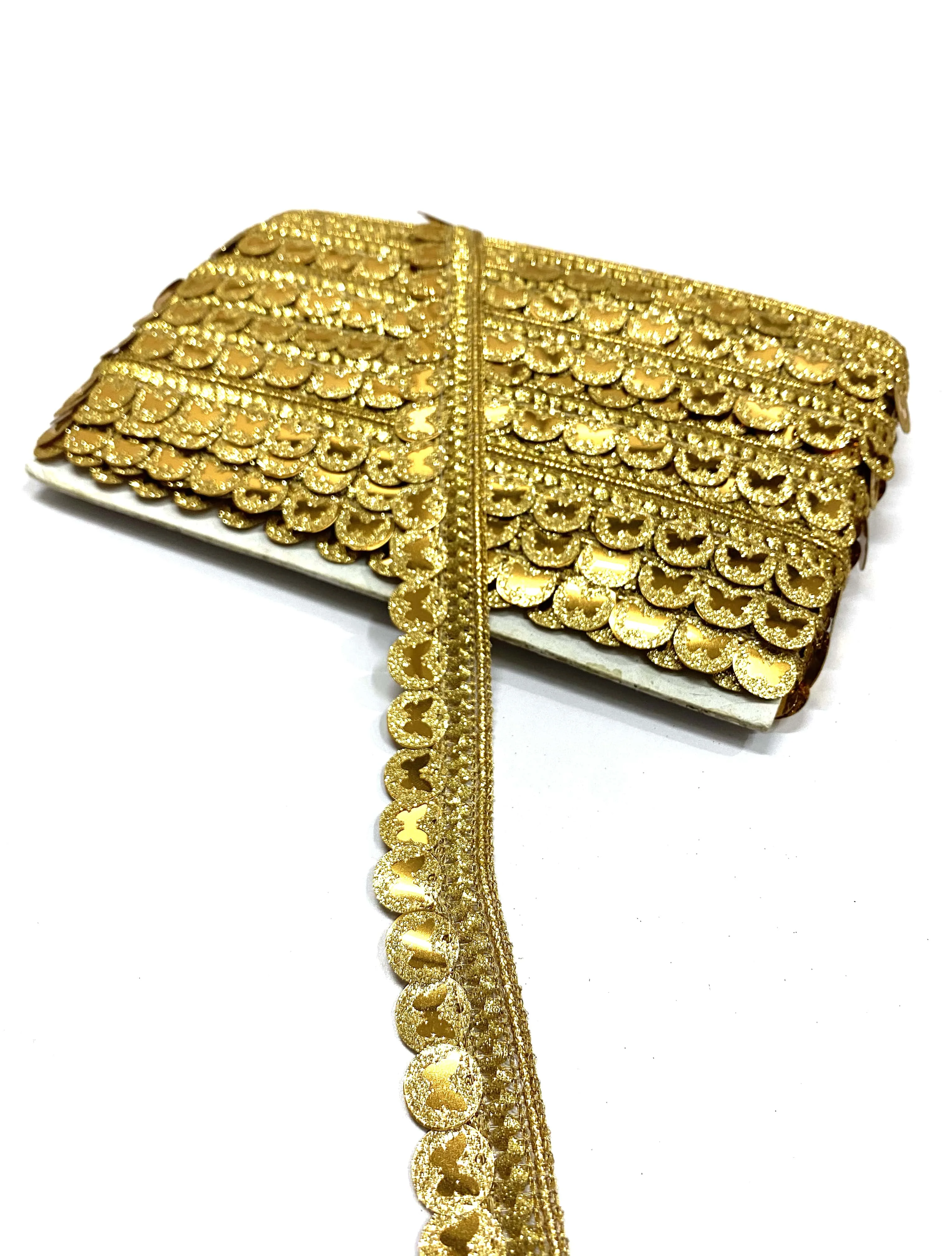 Hot Sale Sequin Lace Trim For Garments And Decorations