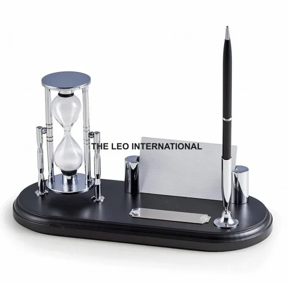 crystal beaded pen holder stationary desk organizer office accessories