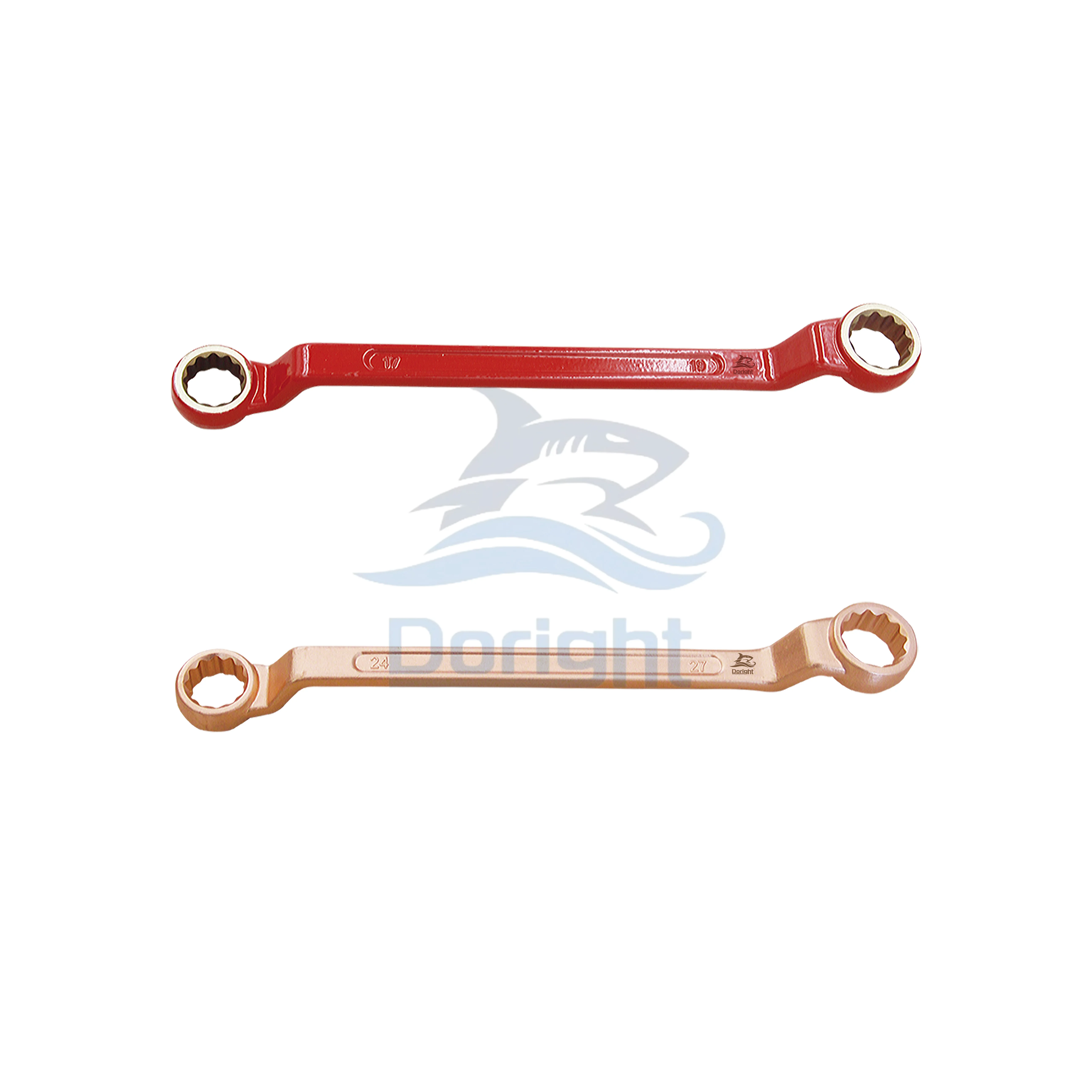 Doright Non-sparking profession Non-magnetic Tools Beryllium Bronze Wrench Double Box Offset