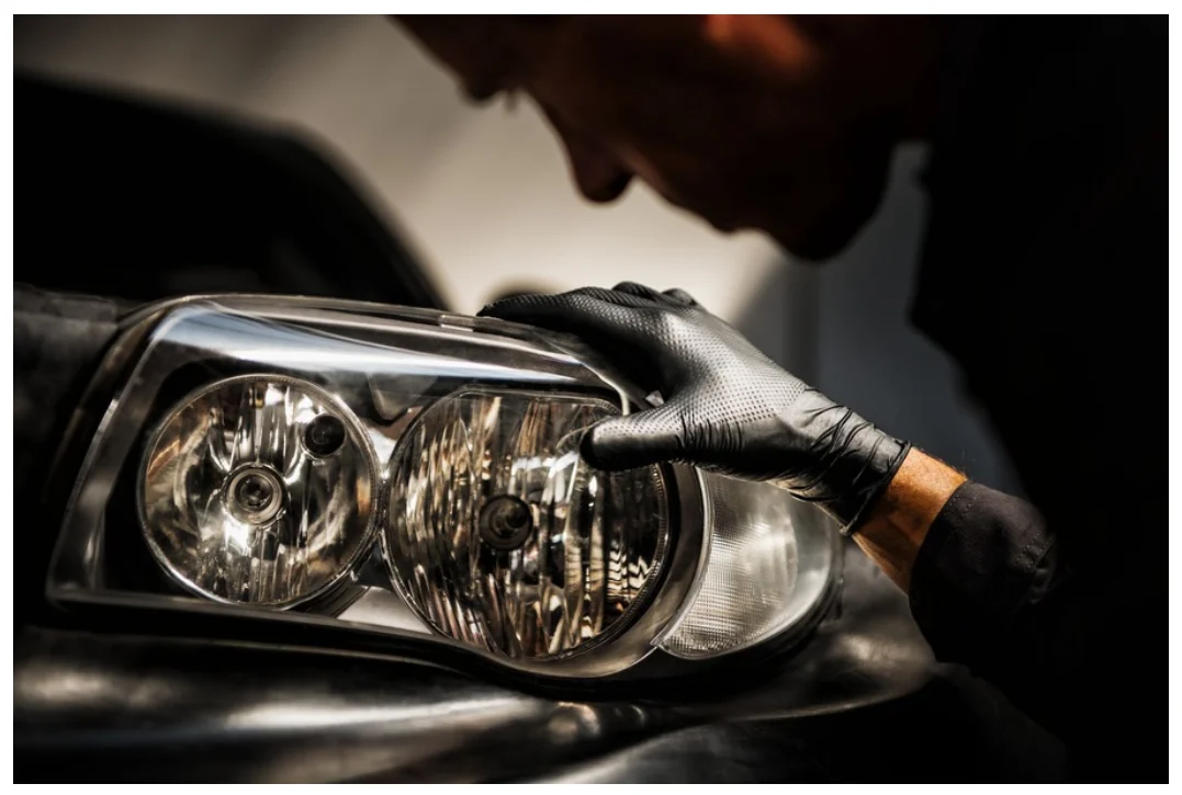 Glove Nitrile Black Gogrip of Mechanical Work