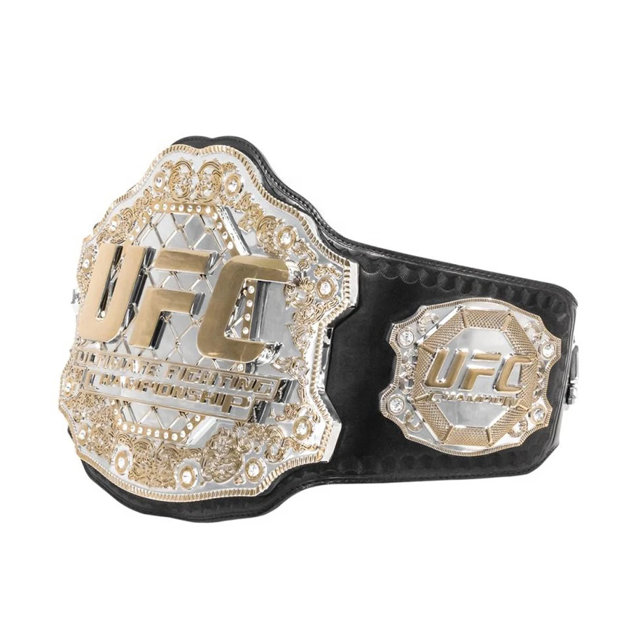 Custom World Heavyweight Wrestling Genuine leather Championship Belt WBC MMA Boxing UFC Fighter Championship Gold Belt