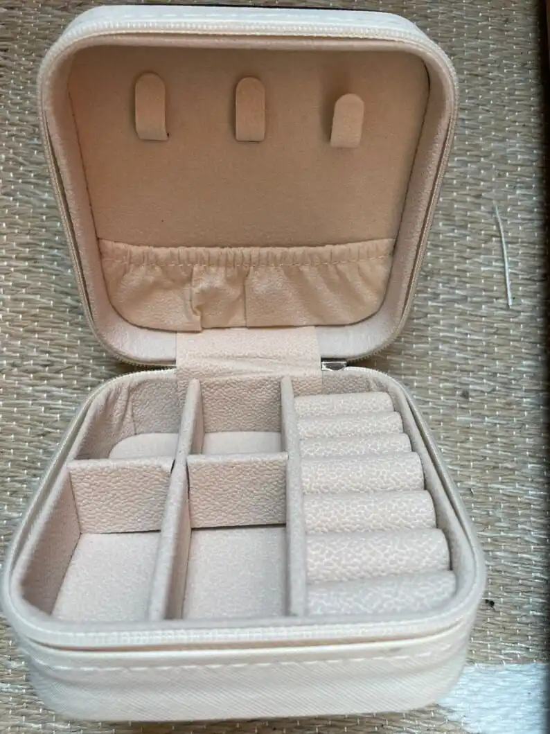 Luxury Western Leather Jewelry case Hair on Hide jewelry holder cosmetic bag easy storage organiser cowgirl fashion case