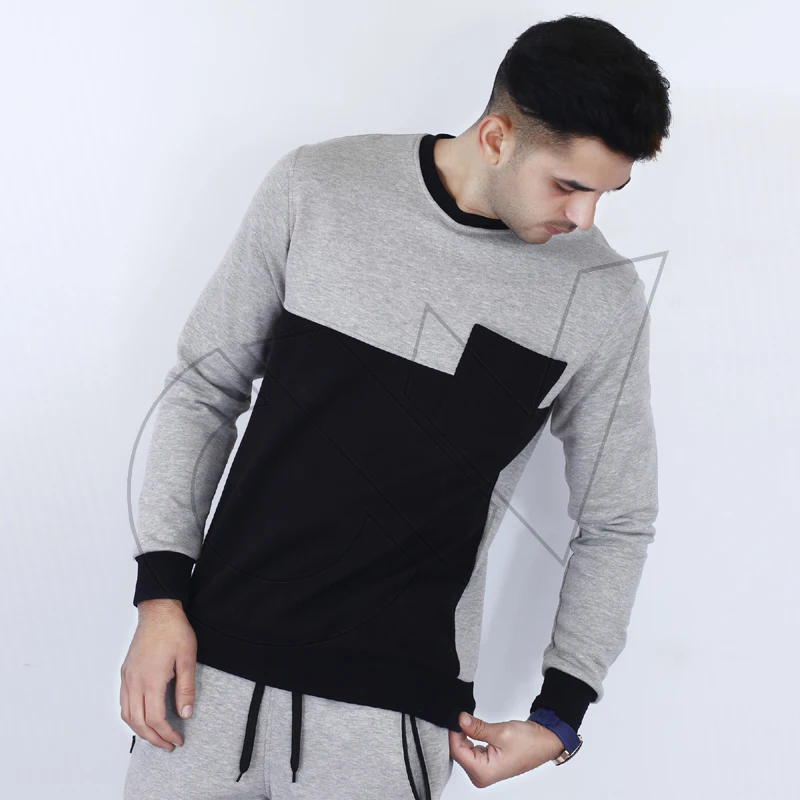 Premium Quality 2022 Men Crewneck Cotton Fleece Sweatshirts