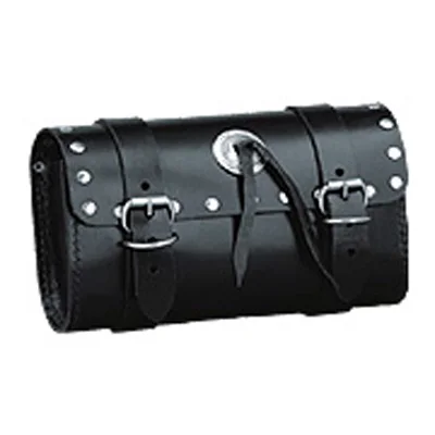 HMB-3022B TOOLS FORK BAG LEATHER BLACK MOTORCYCLE BAGS TRAVEL LUGGAGE MOTORBIKE PANNIER TOOLBAG