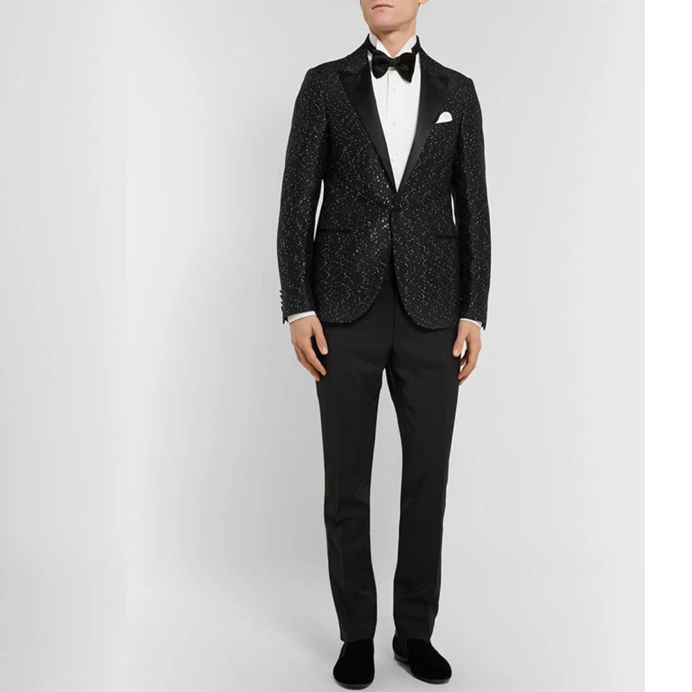 New Style  High Quality Formal Suite Men Fashionable Casual Suit 3 Piece Suit Designs Temperament Pent Coat