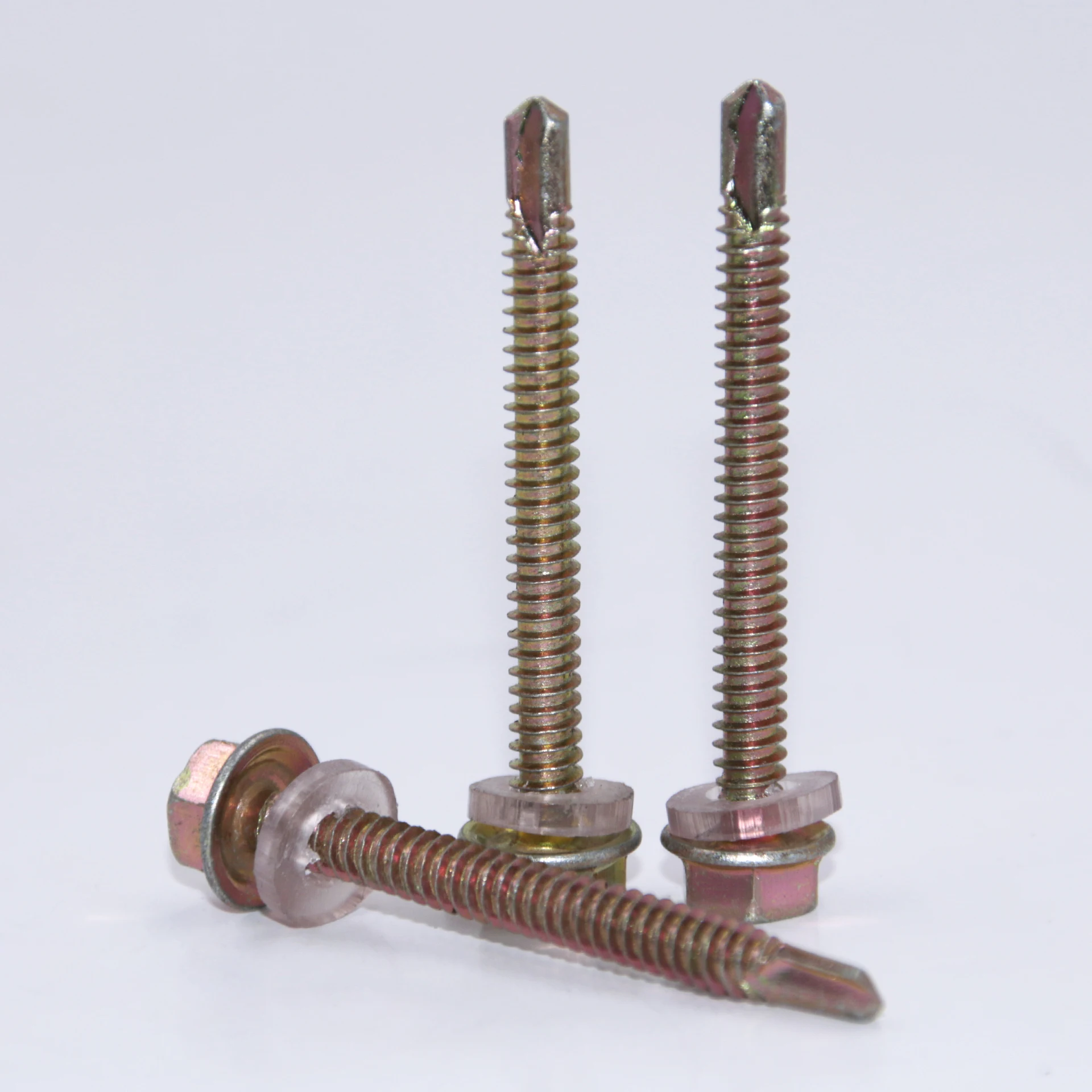 Self-tapping from drilling screw factory carbon steel 1022A material hexagonal washer head self-drilling roof s