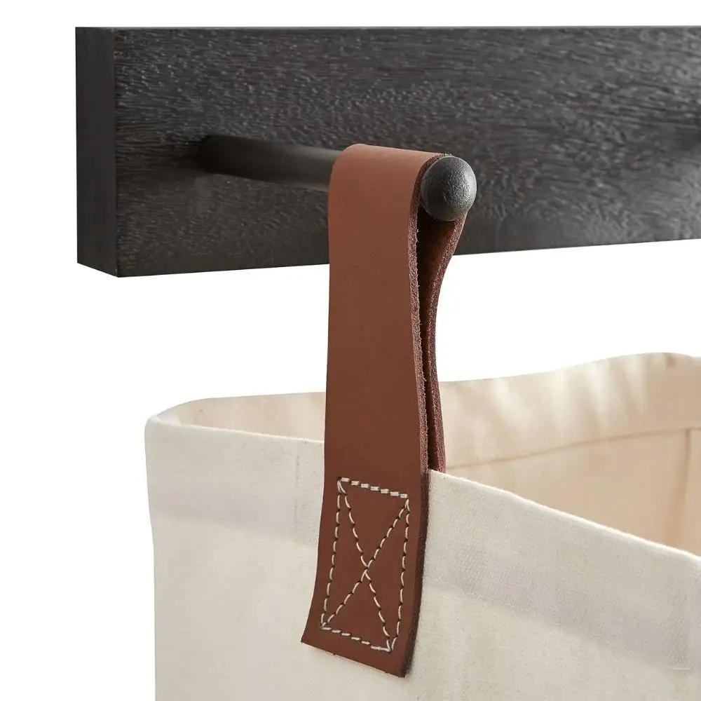 Wall Mounted Collapsible Laundry Basket Organizer Dirty Laundry Basket Bathroom Messy Cloth Hanging Storage Basket