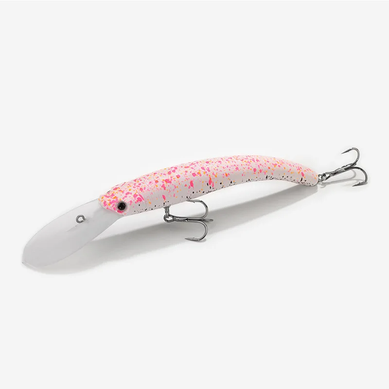 New long-range curved floating rice Nuoluya bait 23g biomimetic bait plastic bait deep-sea fishing Mino can be customized