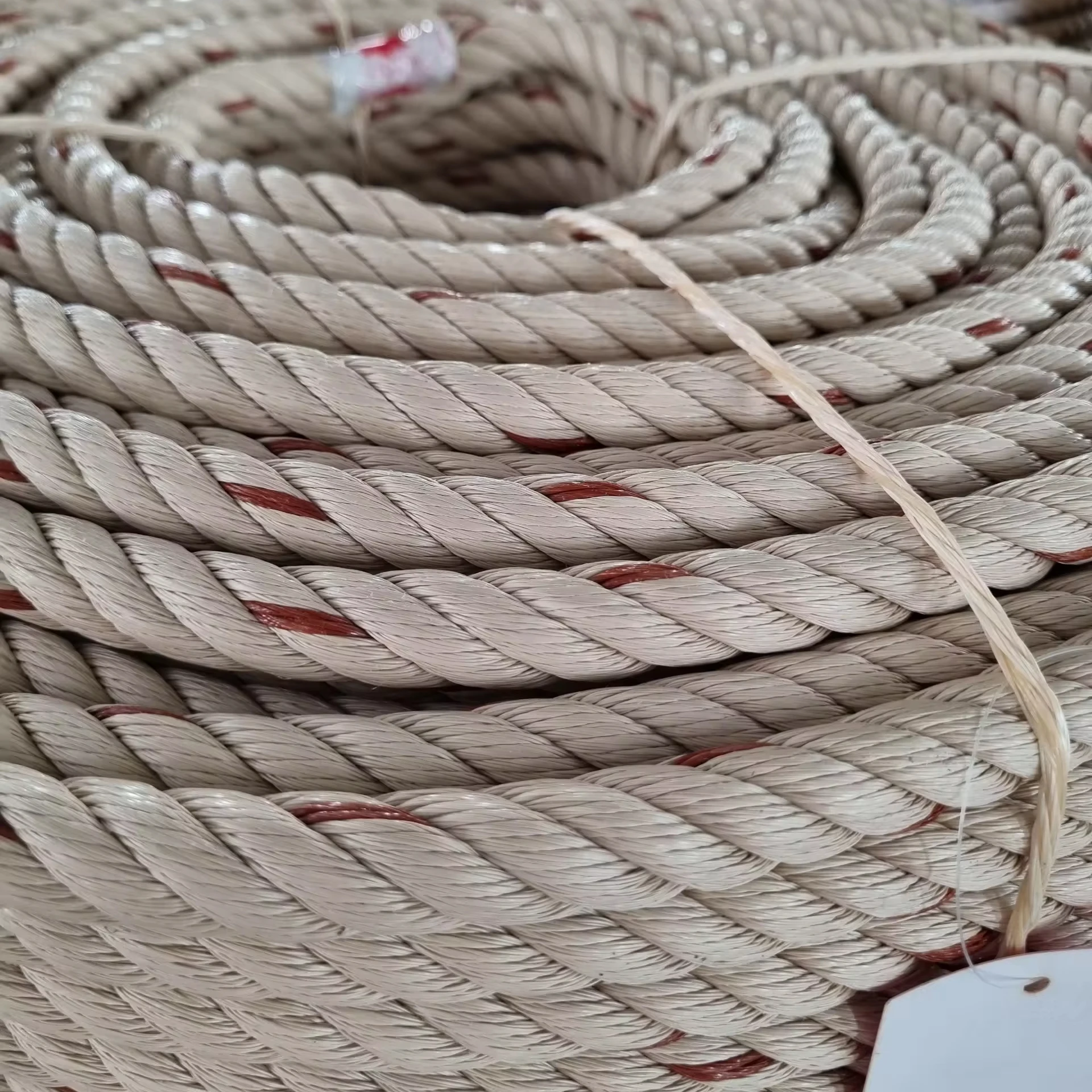 Vietnamese Rope pp 4 Strands Beige factory price, pp twisted rope, pp rope 3 strands, twisted polypropylene rope