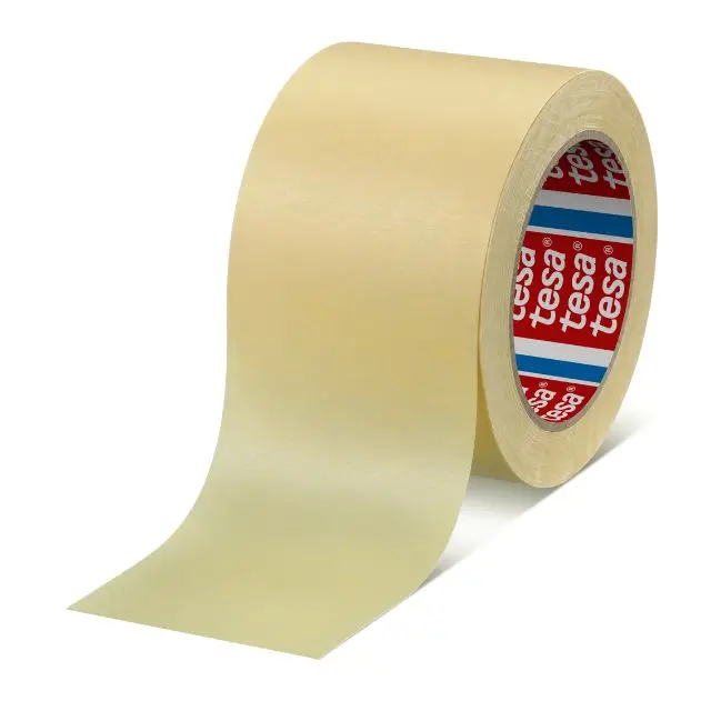 Top Quality Tesa 4323 Protective Painting Crepe Paper Automotive Car Masking Tape,  no residue