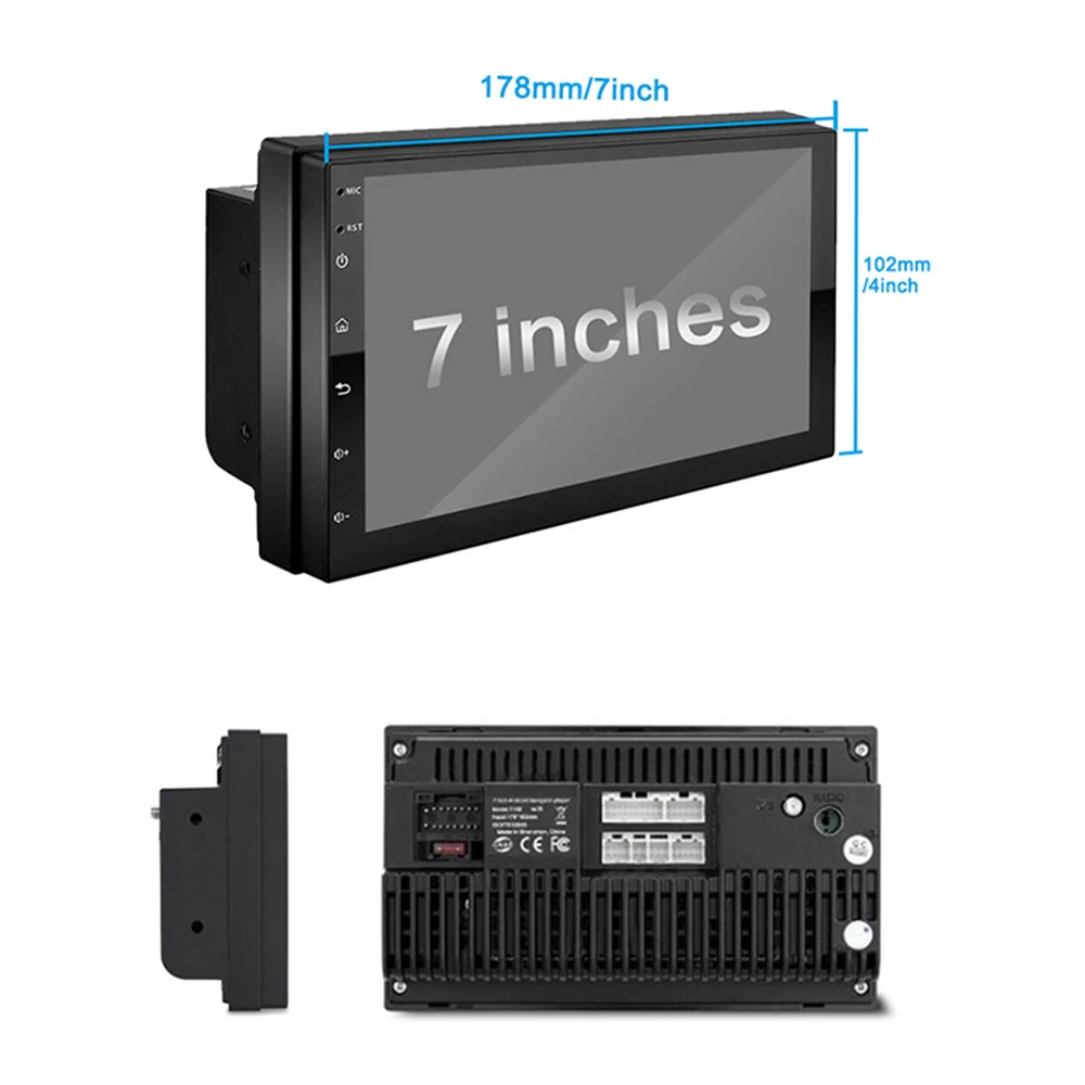 Multifunctional 2din Android11 4G Internet All netcom Autoradio Universal Built-in HD Multimedia Car Autoradio Multifunctional