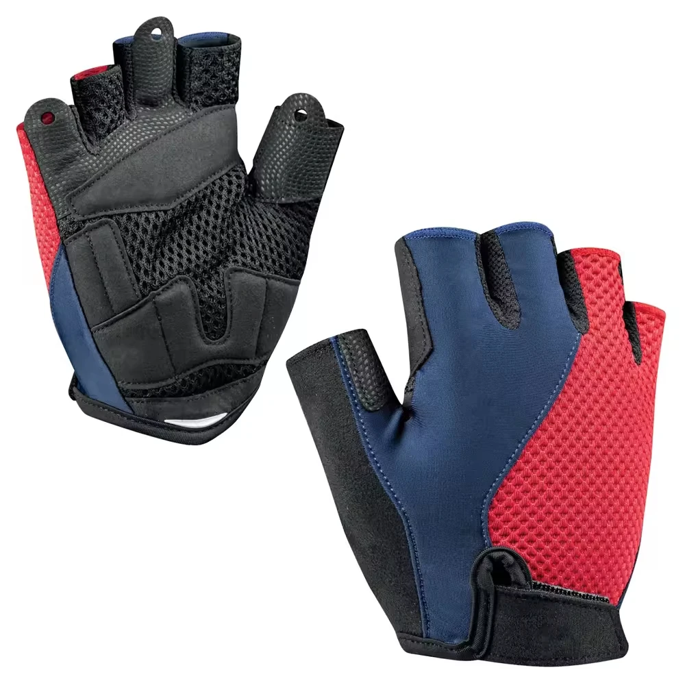 Best Quality Custom Cycling Glove Pad Leather Original Sports Half Finger Anti Slip Neoprene Men cycling gloves for sale low MOQ