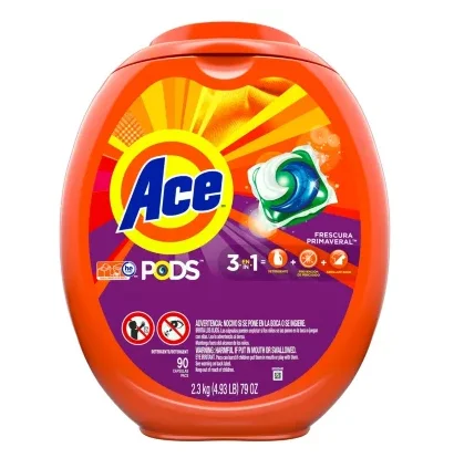 Wholesale Price Supplier Ace PODS Liquid Detergent Pacs (90 ct.)