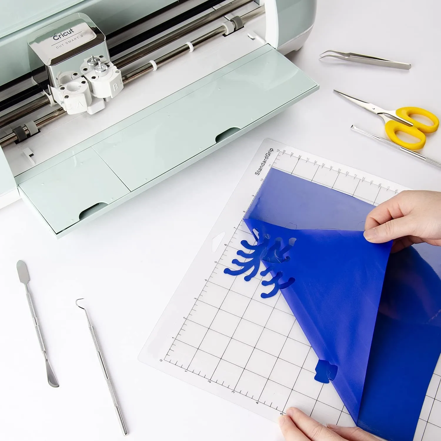 12x12inches Transparent color Standard Grip Cutting Mat For  Cricut or Silhouette