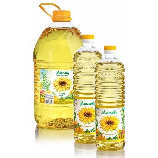 Sweet Vegetable oils Refined Edible Cooking Sunflower oil