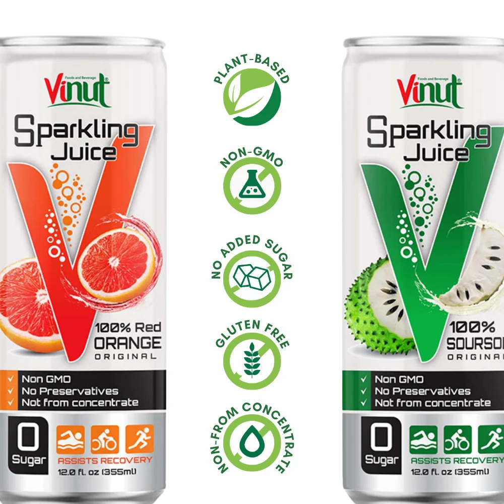 330 мл винут консервированная газированная вода Черника и гранат Лидер продаж частная торговая марка сертификат OEM BRC Халяль