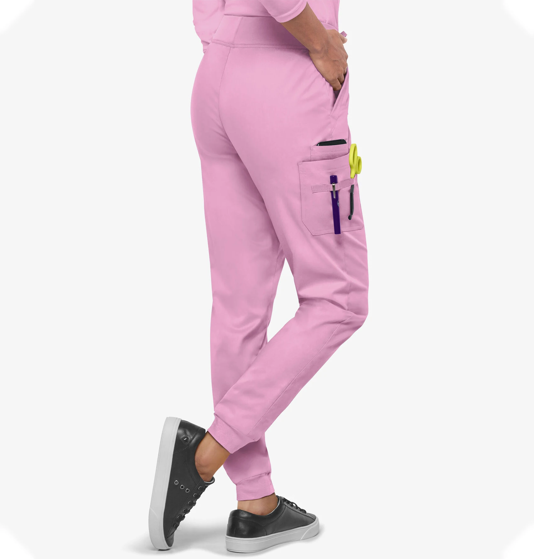 Manufactory Wholesale Customized Scrubs Pants Nursing Hospital Uniforms Woman Solid Color Nurse Scrub Pants