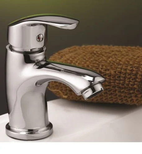 CORSA NANO series single lever Basin mixer deck mount faucet Brass finish Quarter Turn foam flow for Bathroom kitchen basin use