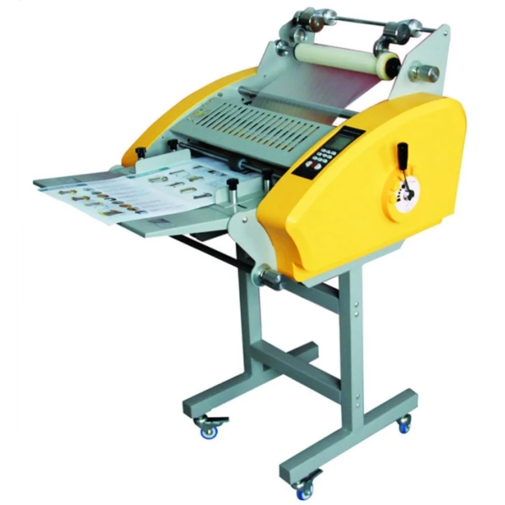 FM3866 Speed Adjustable Double Side Laminating Auto Feeding Paper Cutting Film Laminating Machine
