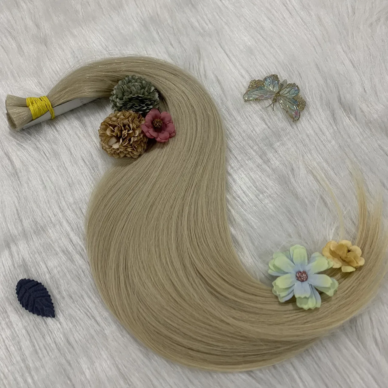 Best quality - Best wholesale price - Trending color bulk hair extensions - Bulk - 100% human hair from Vietnam