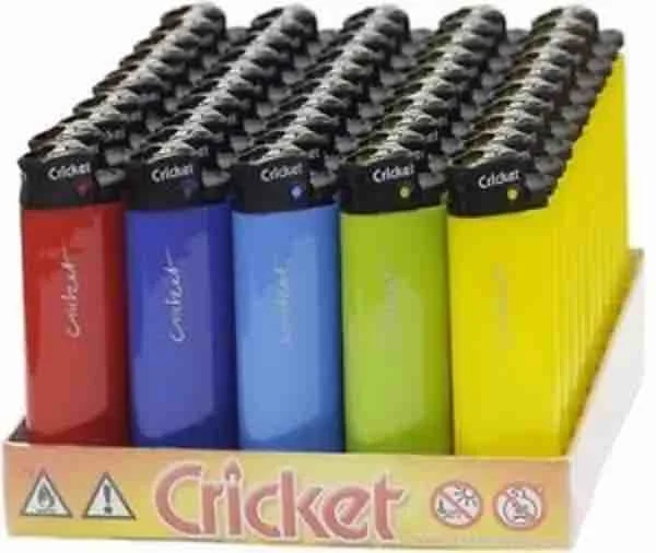 Wholesale Supplier cricket Lighter Custom Design Plastic Cricket Cigarette Lighters